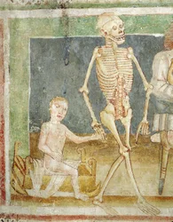De Dans van de Dood: Dood en het kind, 1490